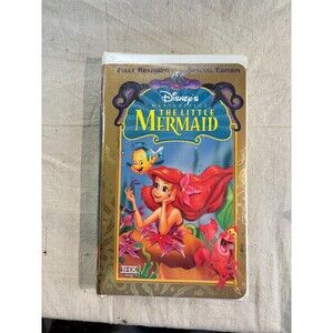 The Little Mermaid VHS Fully Restored Special Edition Clam Shell NEW SEALED